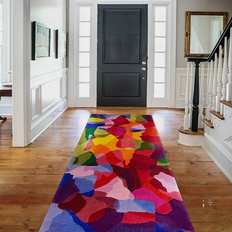 20 Cozy Entryway Runner Rug Ideas Worth Pinning 7 Bright Colorful Runners for a Small Space