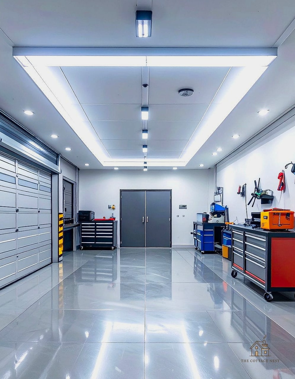 45 Stunning Garage Organization Ideas You'll Absolutely Love 36 Bright, Layered Lighting
