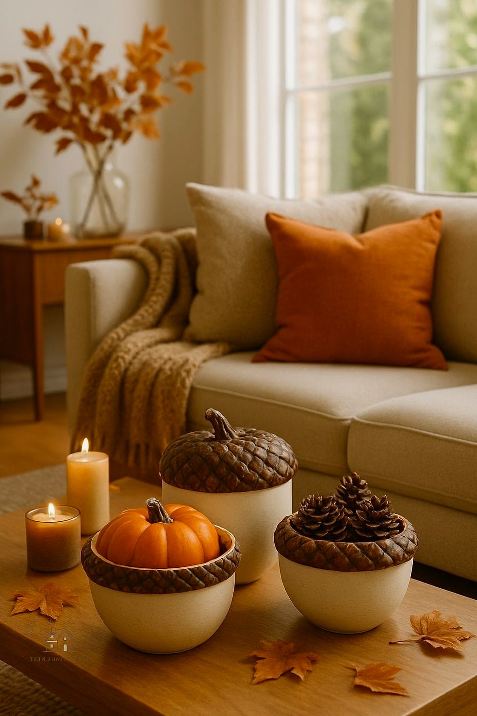 Bring In Ceramic Pumpkins and Gourds