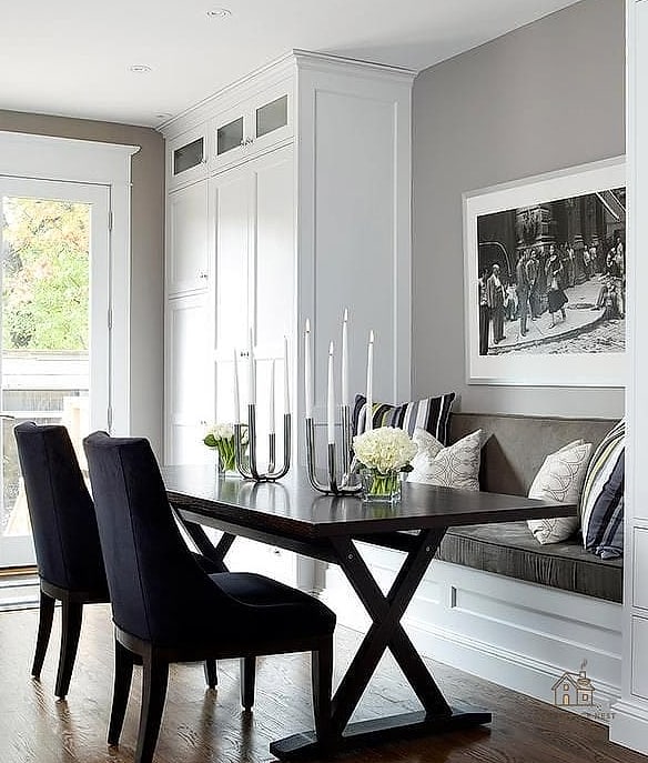 50 Amazing Dining Room Built In Ideas on a Budget 29 Built-In Bench Seat with Baskets Underneath