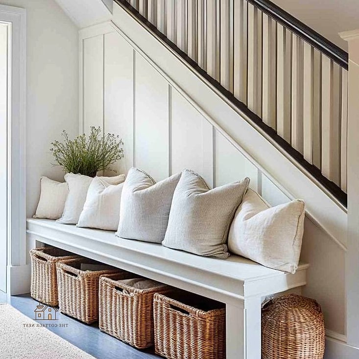 Built-In Bench with Storage