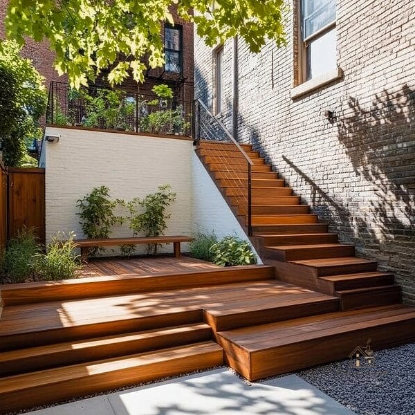 25 Gorgeous Under Stairs Ideas That Are Totally Doable 22 A Built-In Bench with Cubbies
