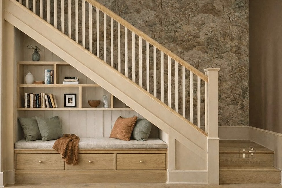 Built-In Bench with Storage