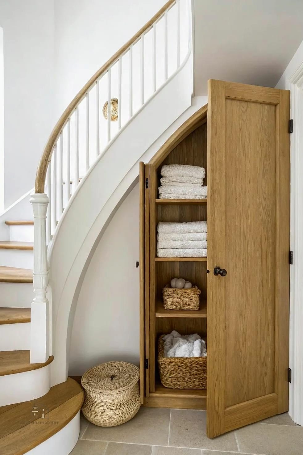 A Built-In Linen Closet