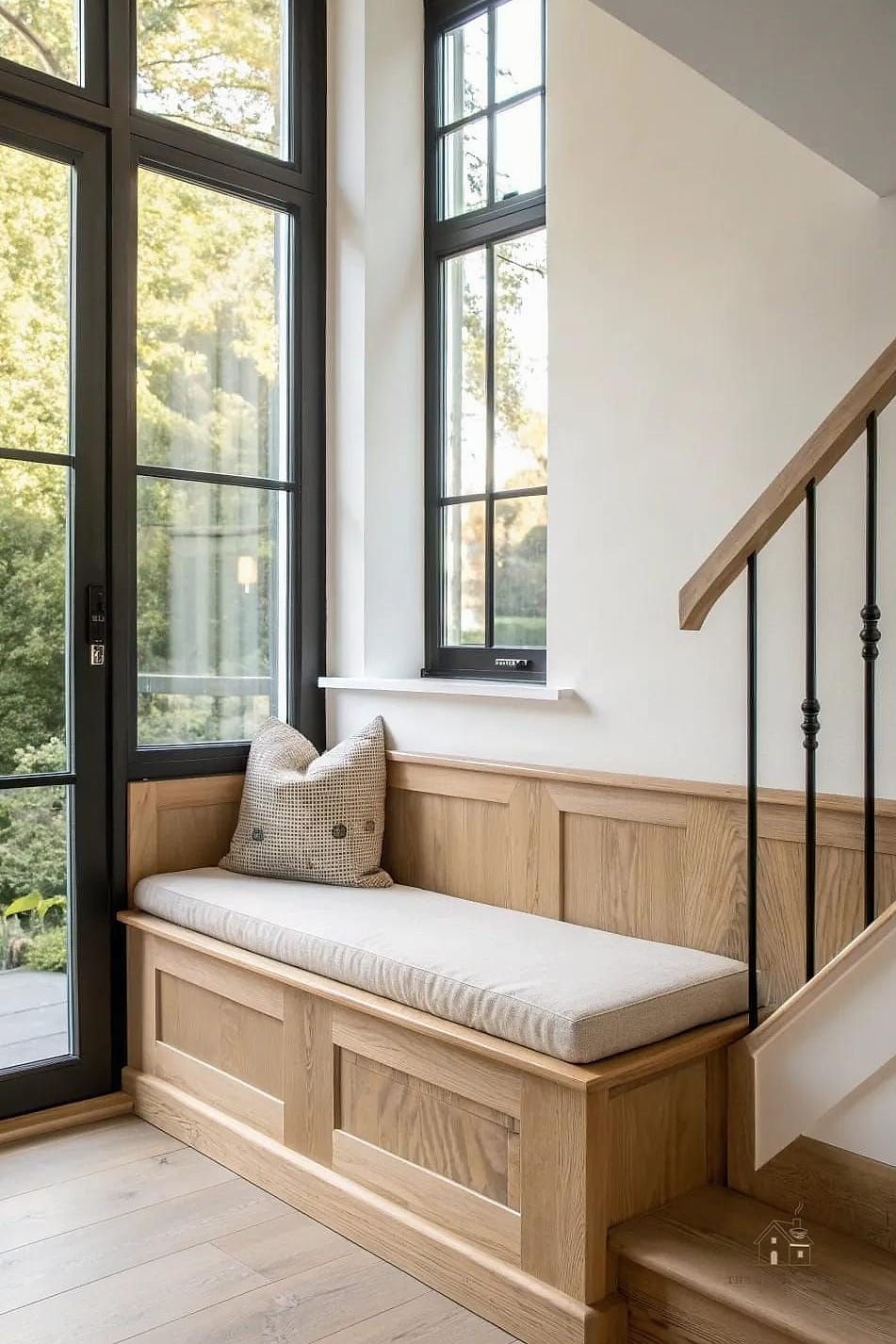 25 Chic Under Stairs Nook Ideas for a Beautiful Home 10 Built-In Window Seat Alternative
