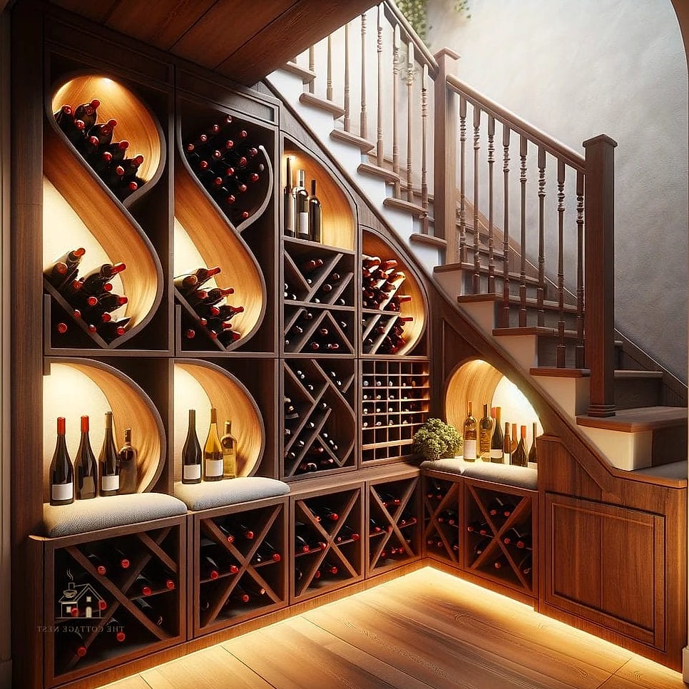 Built-In Wine Bar