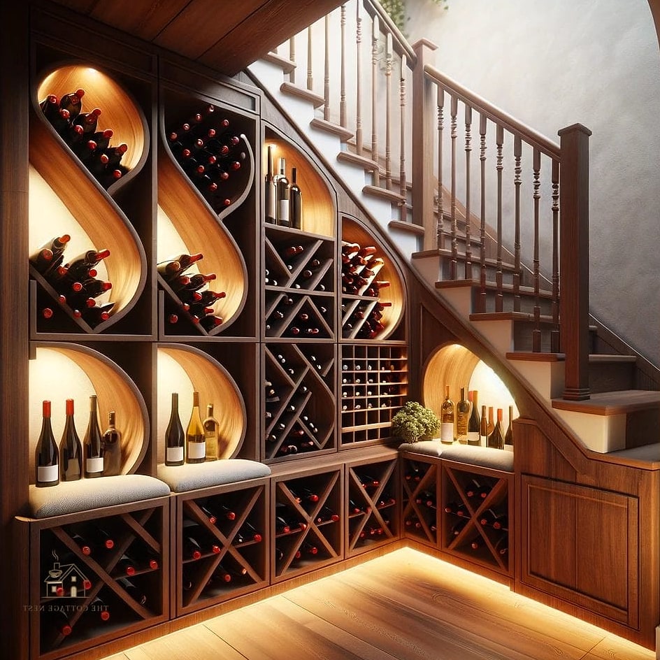 Built-In Wine and Coffee Station