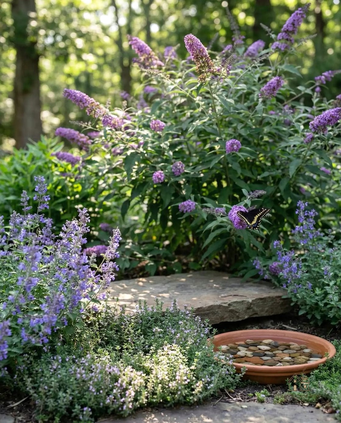 Butterfly Garden Corner