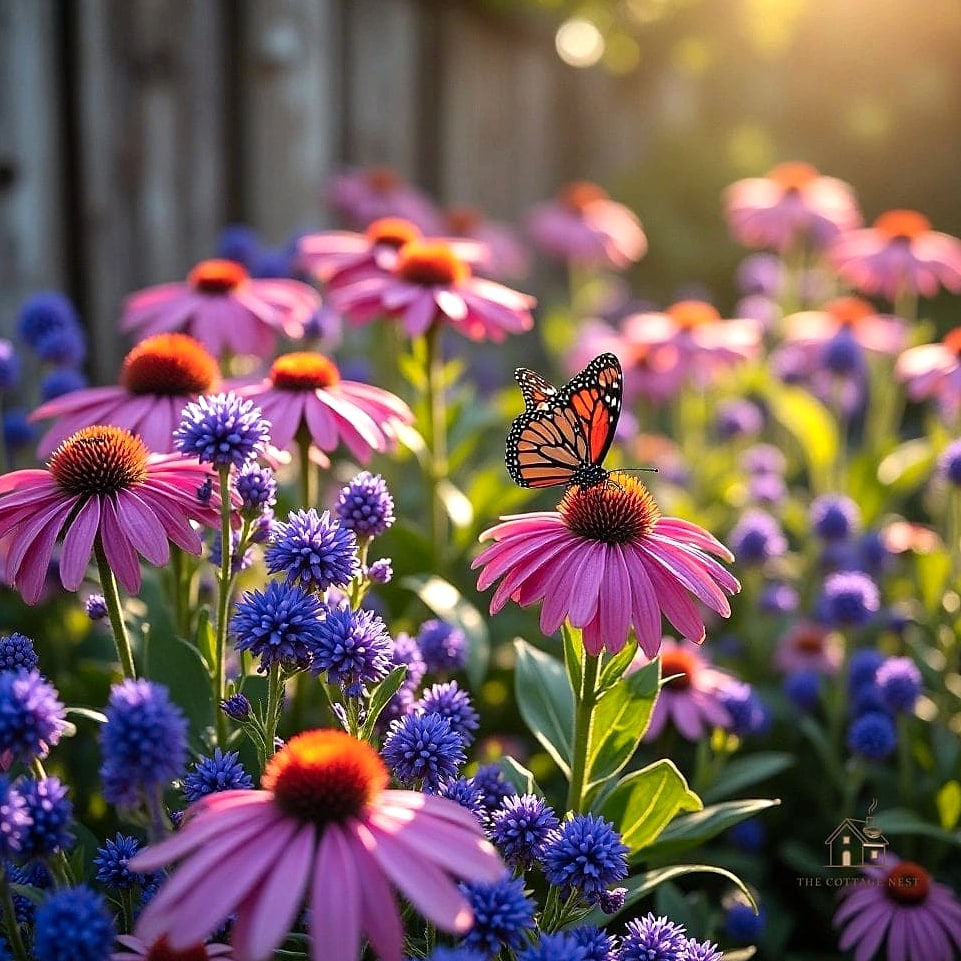 45 Stunning Corner Flower Bed Ideas You'll Absolutely Love 13 Butterfly and Pollinator Corner Garden
