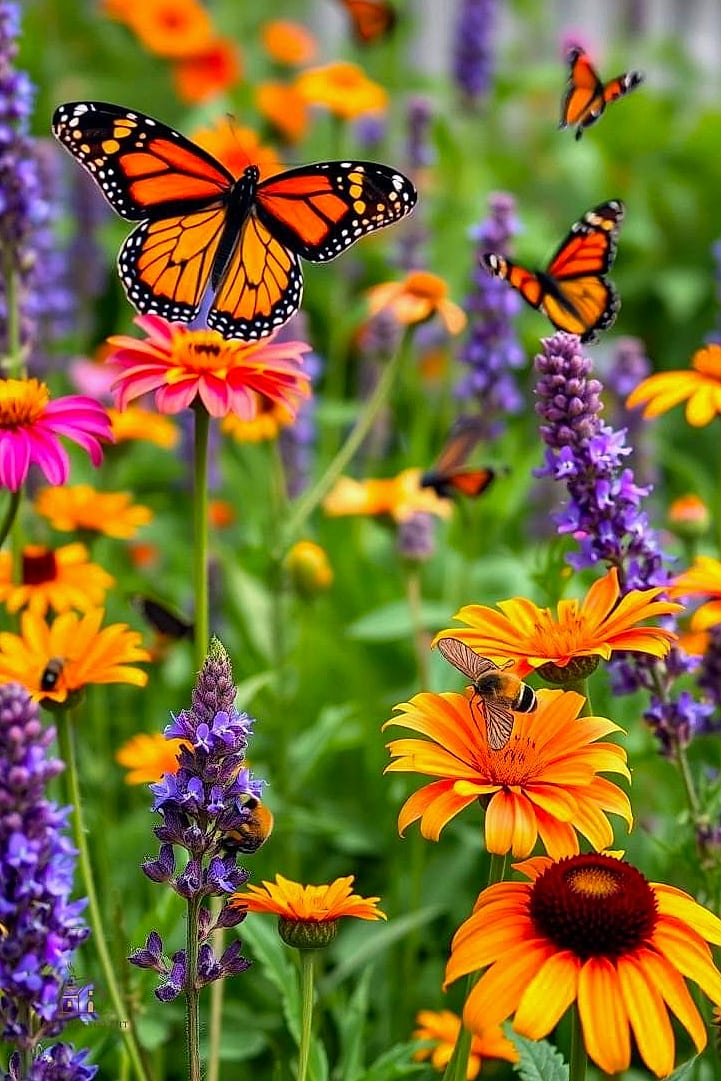 A Butterfly and Pollinator Garden
