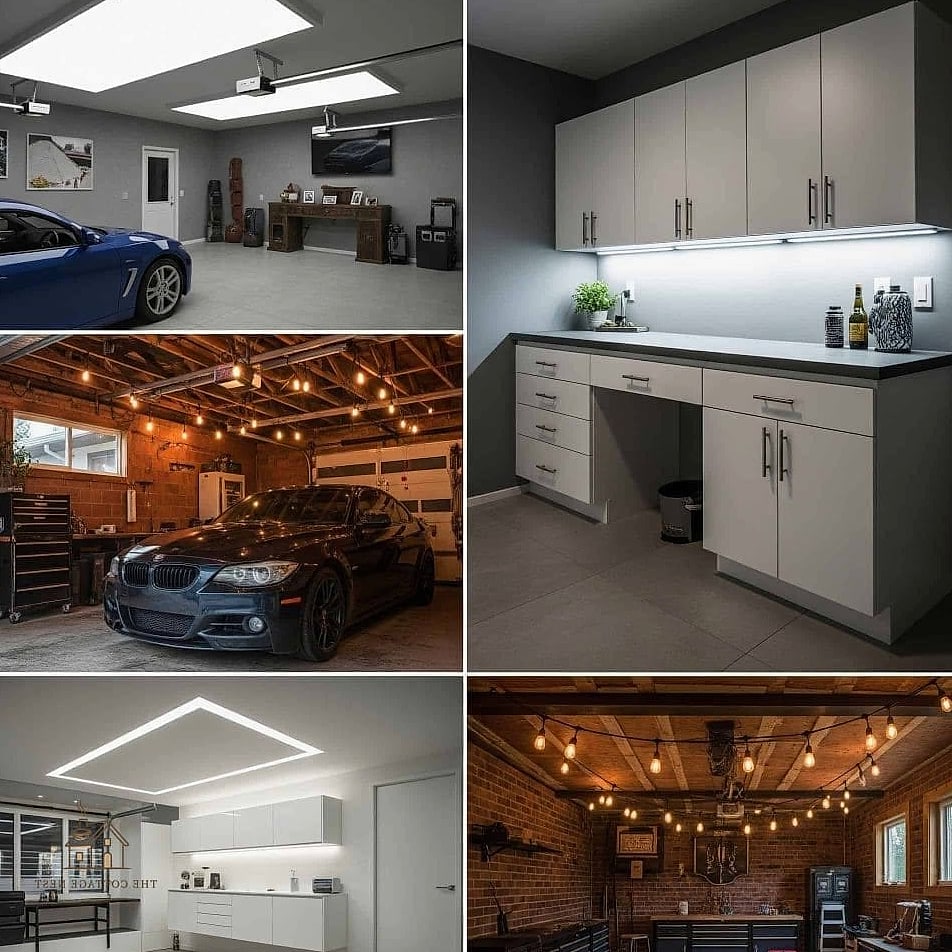 45 Stunning Garage Lighting Ideas You'll Absolutely Love 28 Cabinet Interior Lighting