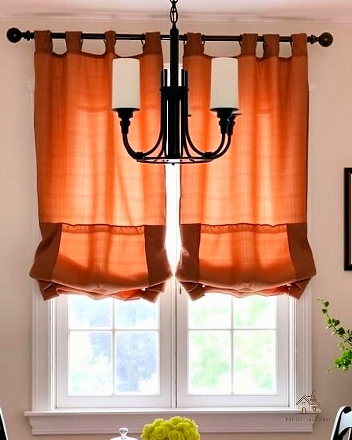 30 Amazing Dining Room Window Treatments on a Budget 5 Café Curtains for Half-Coverage