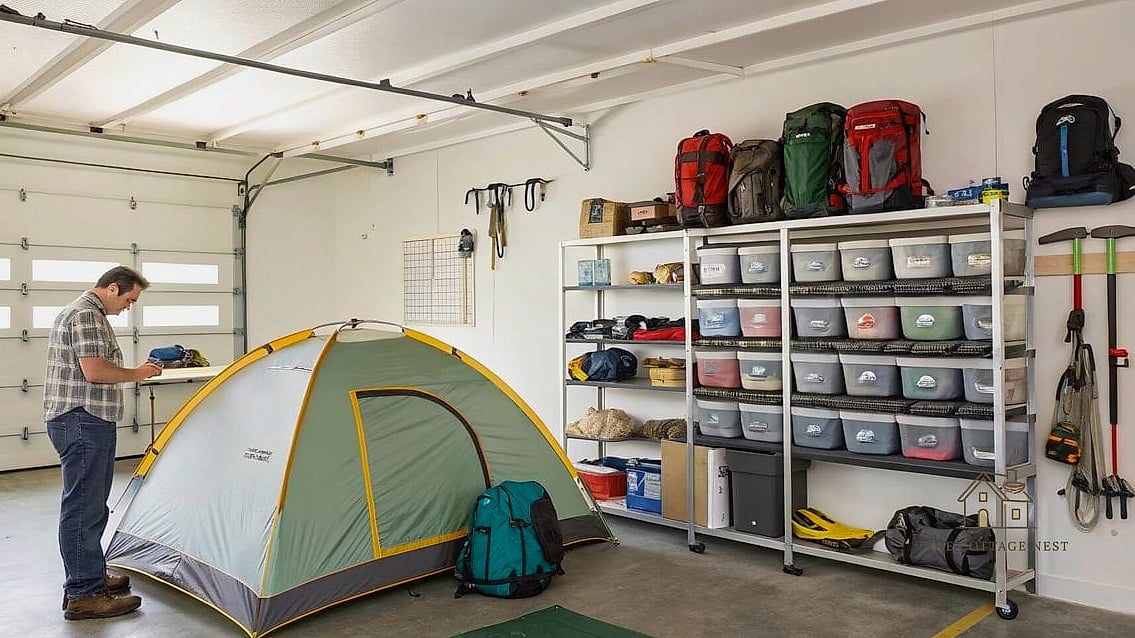 45 Stunning Garage Organization Ideas You'll Absolutely Love 41 Camping Gear Storage Bins