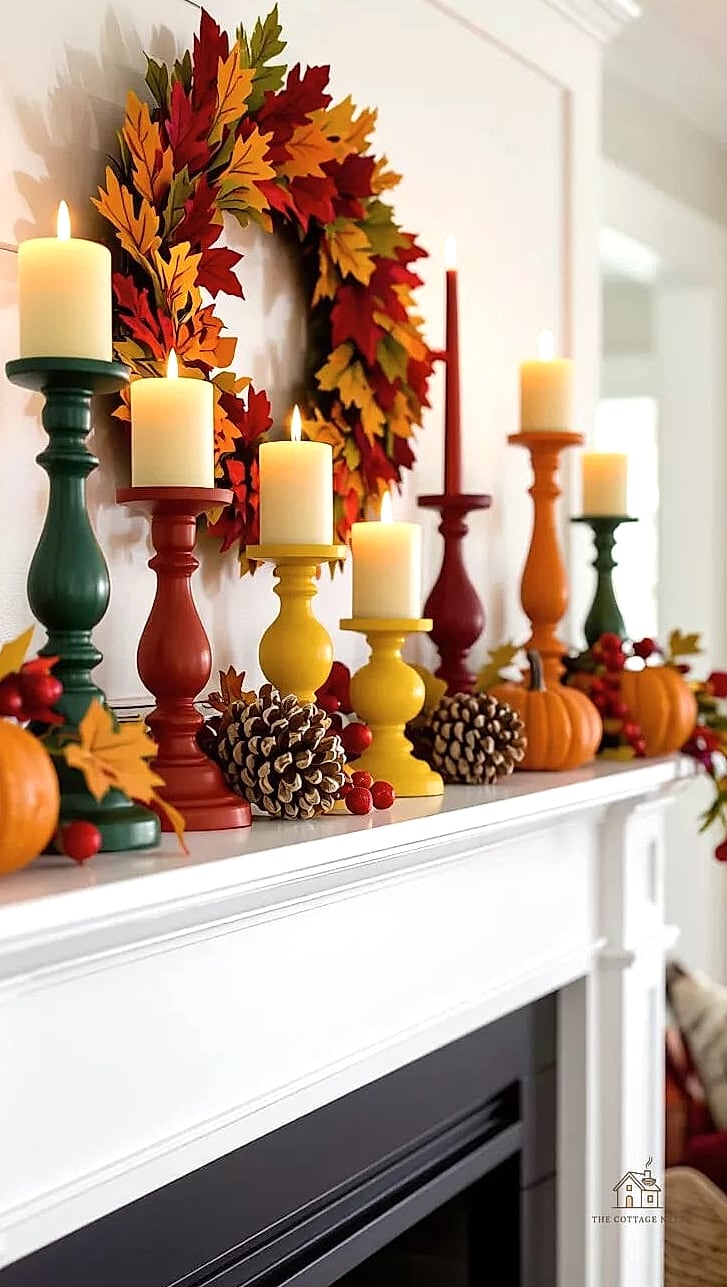 Candlesticks in Varying Heights