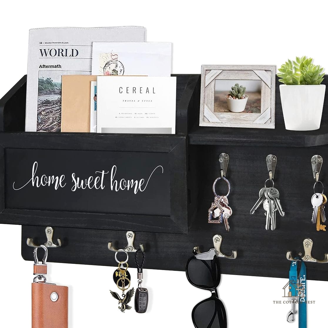 Chalkboard Key Holder Combo