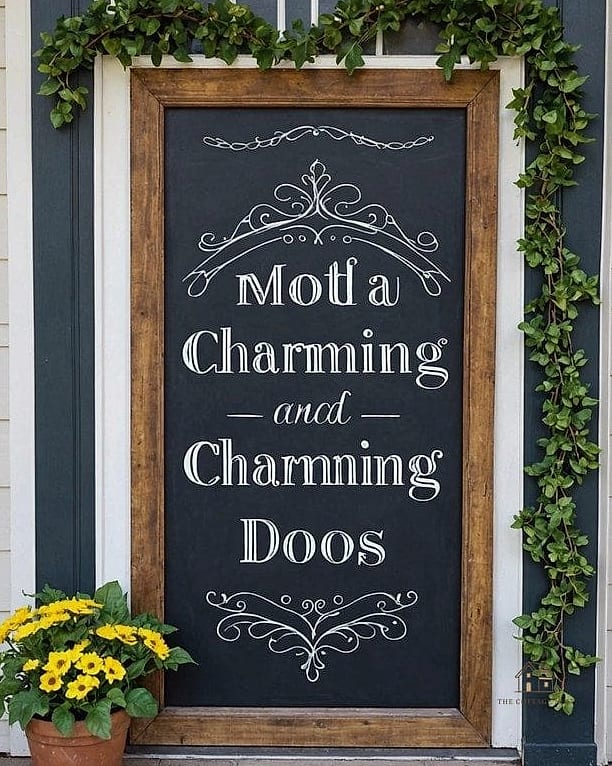 Chalkboard or Message Board