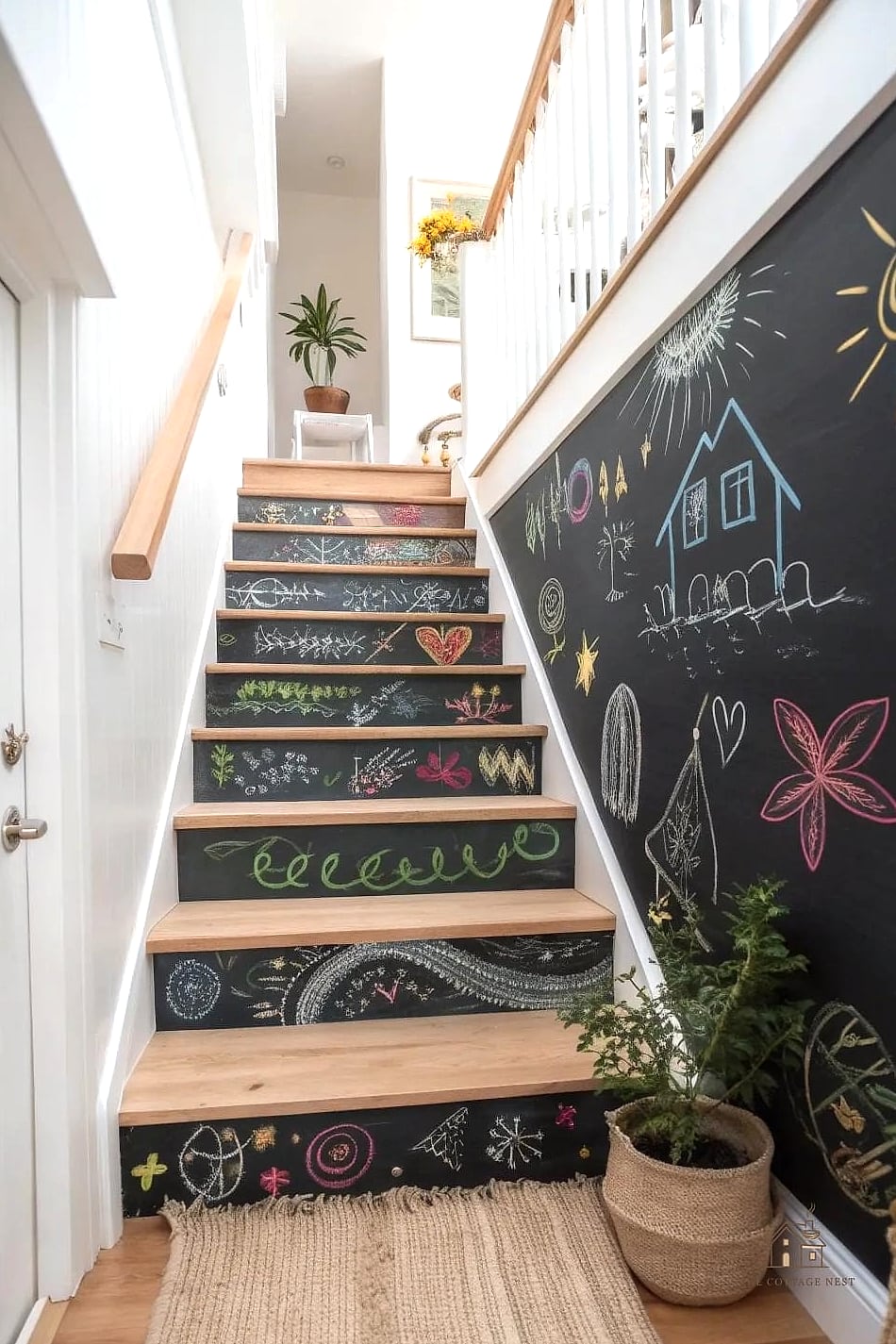 Chalkboard Riser Fun