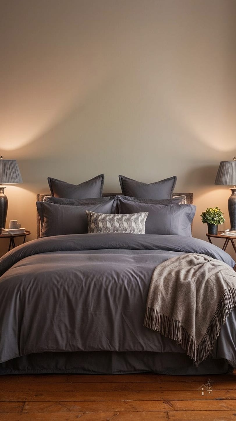 35 Stunning Fall Bedding You'll Absolutely Love 30 Charcoal Gray Flannel Sheets