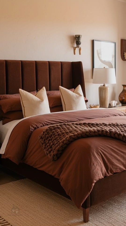 35 Stunning Fall Bedding You'll Absolutely Love 23 Chocolate Brown Bedding Sets