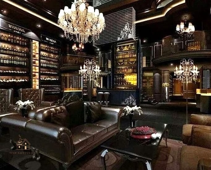 50 Clever Garage Man Cave Ideas for Every Style 26 Cigar Lounge Corner