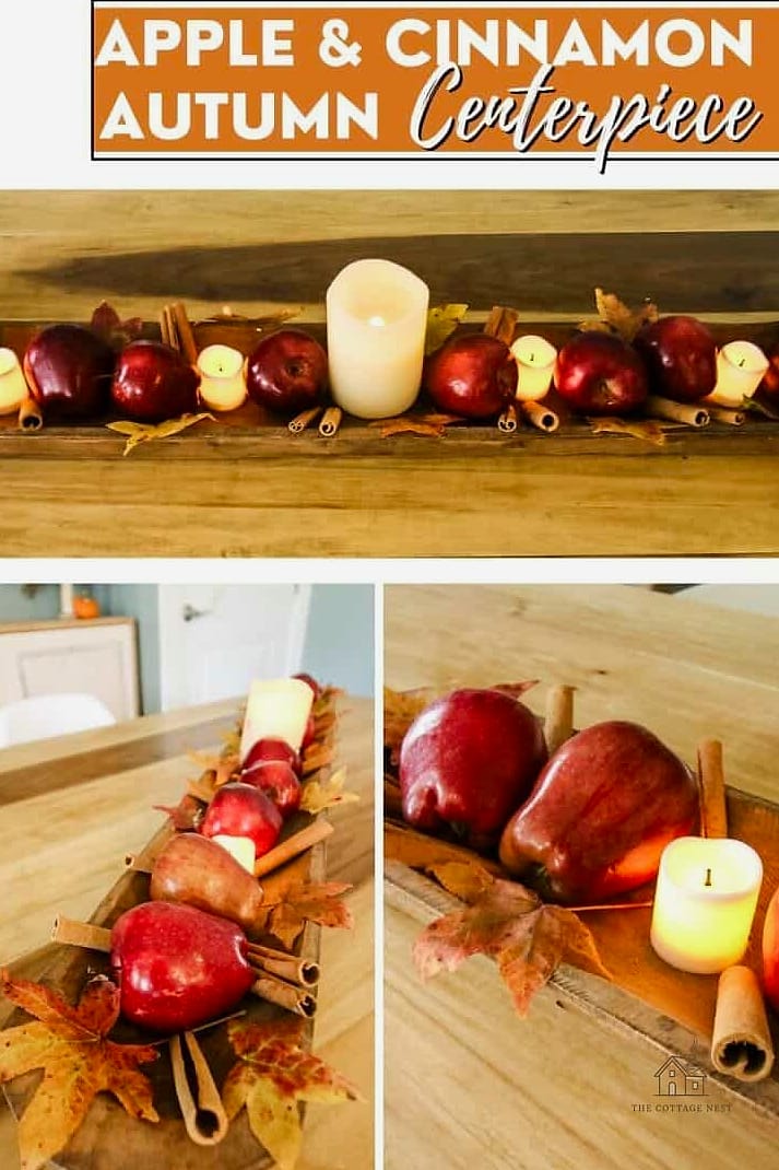 30 Quick Diy Fall Table Centerpieces on a Budget 10 Cinnamon Stick Candle Wrap