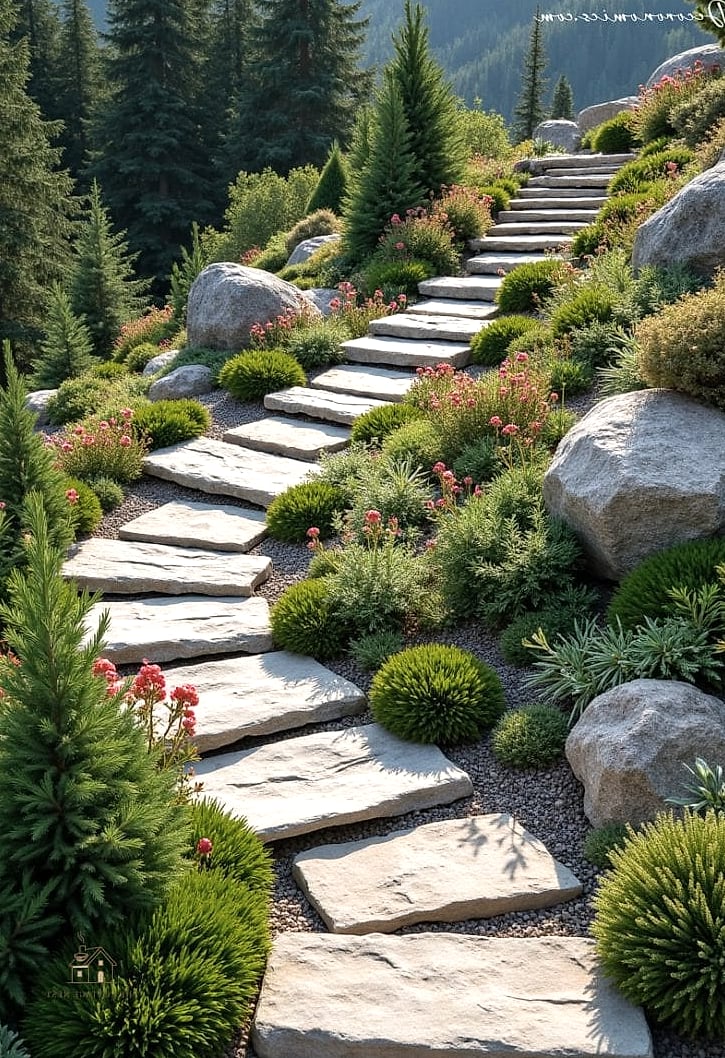 15 Stunning Rock Garden Ideas You'll Absolutely Love 2 Classic Alpine-Style Rock Garden