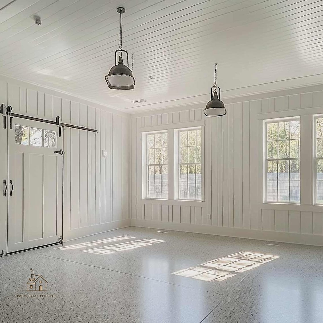 45 Chic Garage Painting Ideas for a Beautiful Home 3 Classic White for Brightness