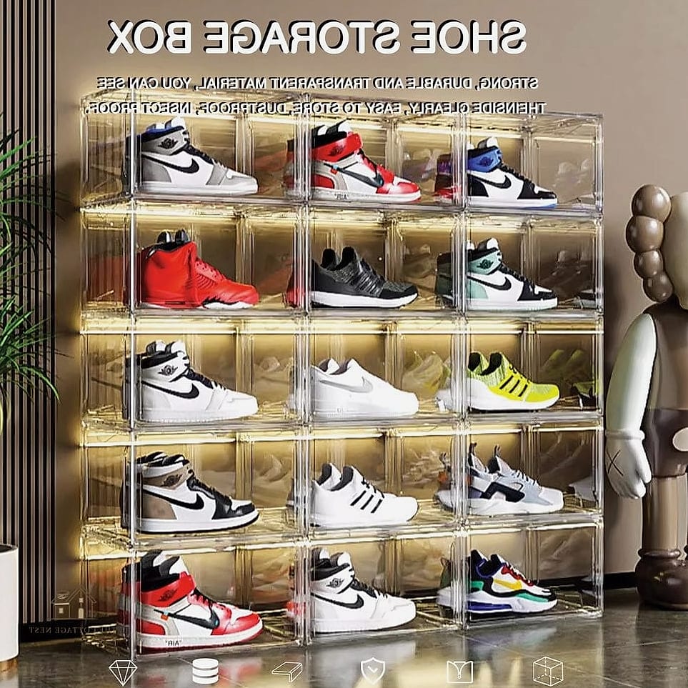 Clear Acrylic Shoe Boxes