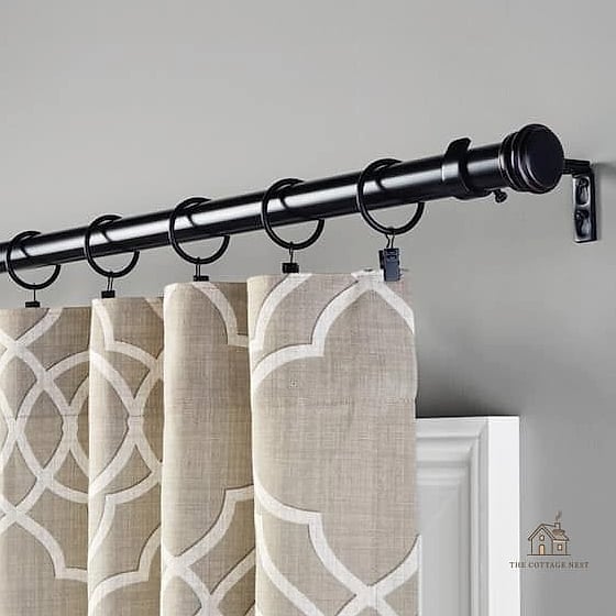 30 Amazing Dining Room Window Treatments on a Budget 30 Clip-Ring Curtains for Easy Changing