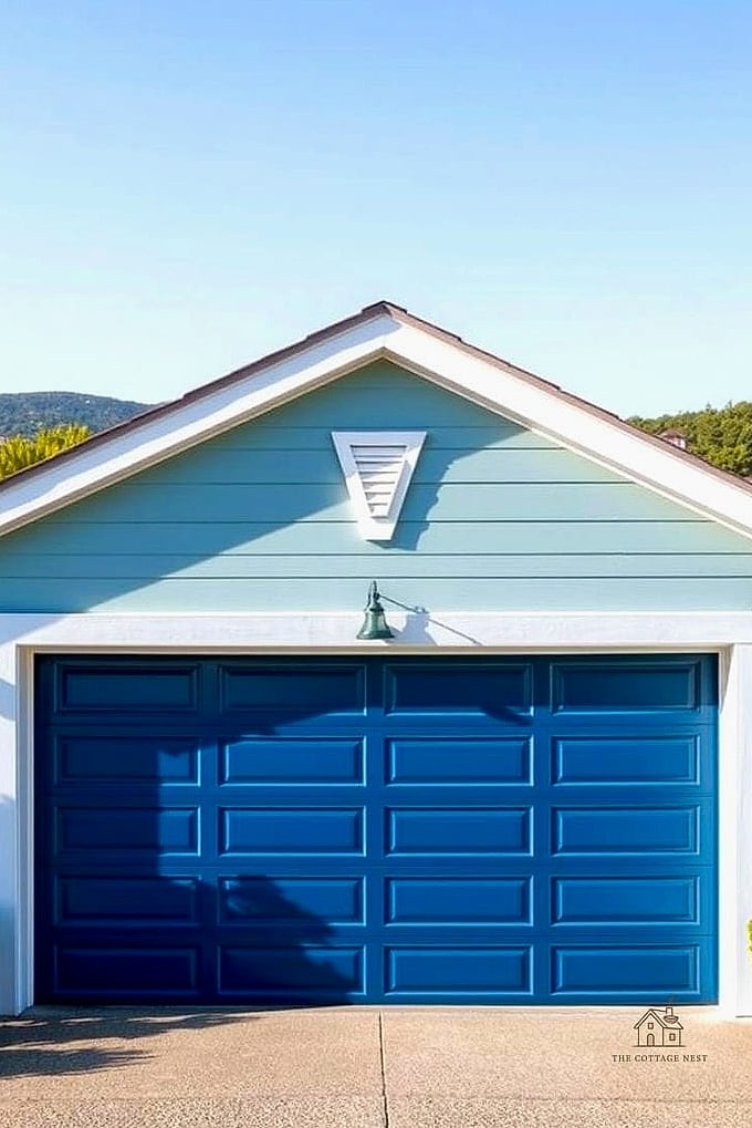 50 Amazing Garage Paint Colors Walls Ideas on a Budget 12 Coastal Blue-Gray