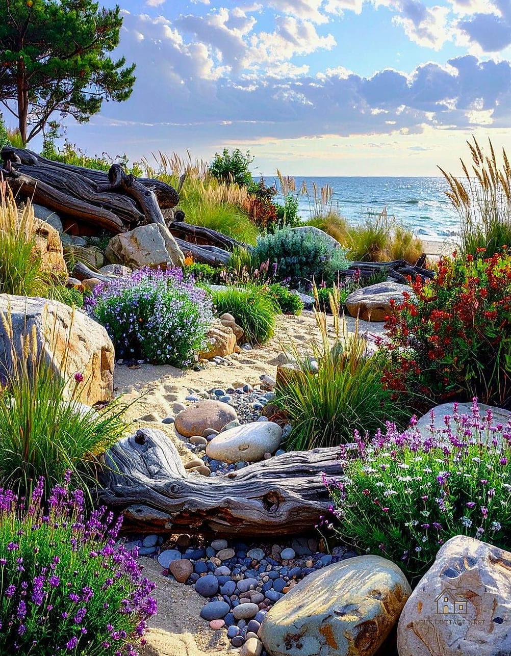 15 Stunning Rock Garden Ideas You'll Absolutely Love 12 Coastal-Inspired Rock Garden