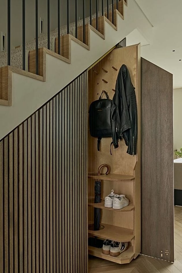 50 Clever Stairs Wall Decor Ideas for Every Style 30 Coat of Arms or Monogram Art