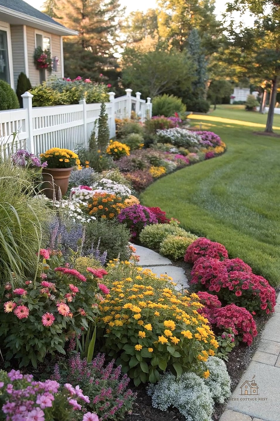 Colorful Annual Flower Rotation