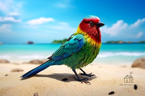 20 Clever Unique Bird Houses for Every Style 16 Colorful Beach Cottage House