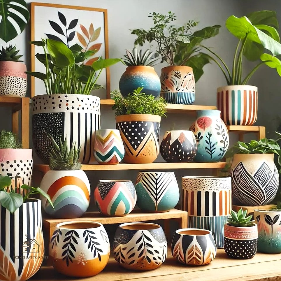 45 Brilliant Boho Garden Ideas to Copy Right Now 32 Colorful Ceramic Tile Accents
