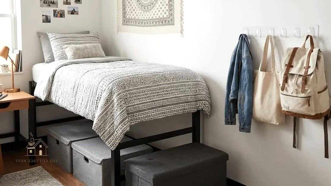 50 Amazing College Dorm Room Ideas on a Budget 8 Command Hooks for Everything