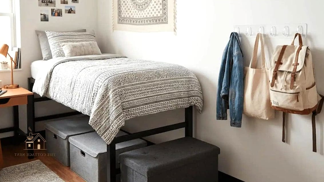 50 Amazing College Dorm Room Ideas on a Budget 2 Command Strip Gallery Wall