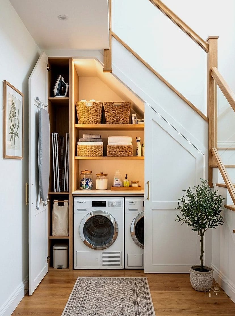 A Compact Laundry Station