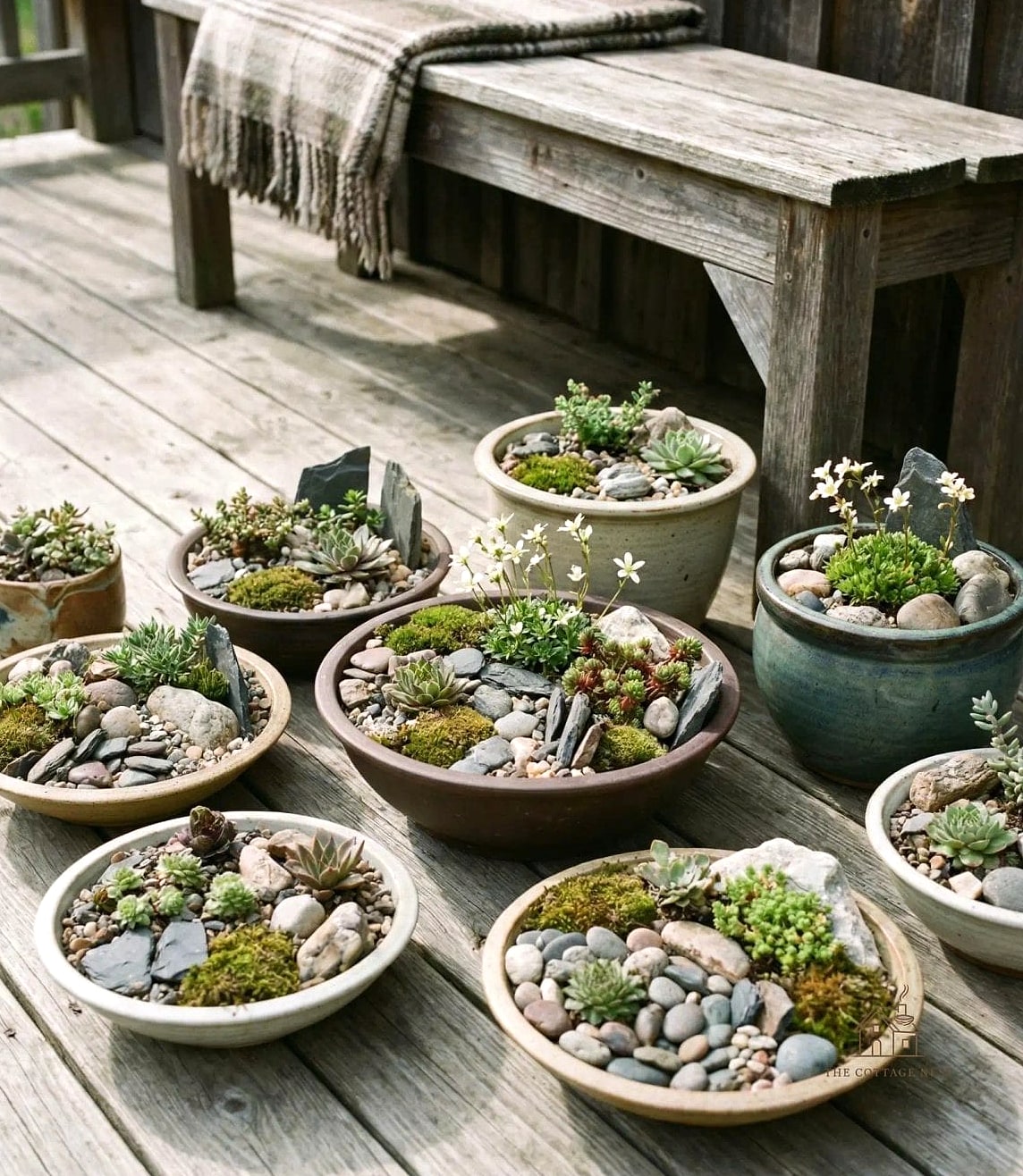 15 Stunning Rock Garden Ideas You'll Absolutely Love 16 Container Rock Garden for Small Spaces