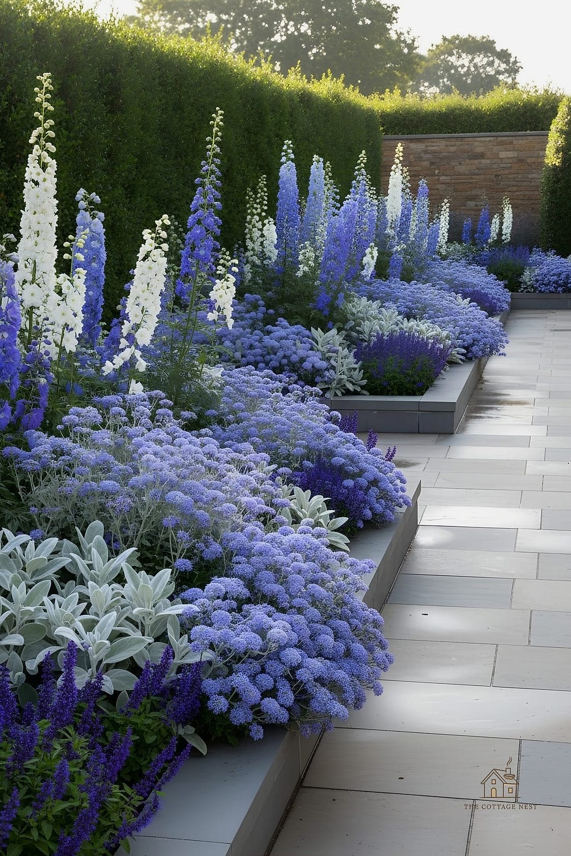 Cool-Toned Blue and Purple Palette