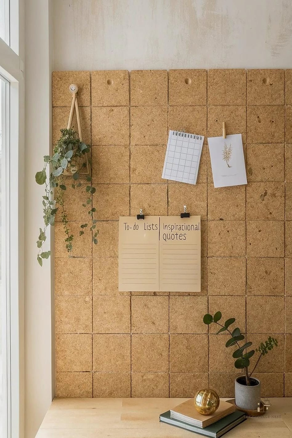 15 Chic Single Dorm Room Ideas for a Beautiful Home 7 A Corkboard or Pinboard Command Center