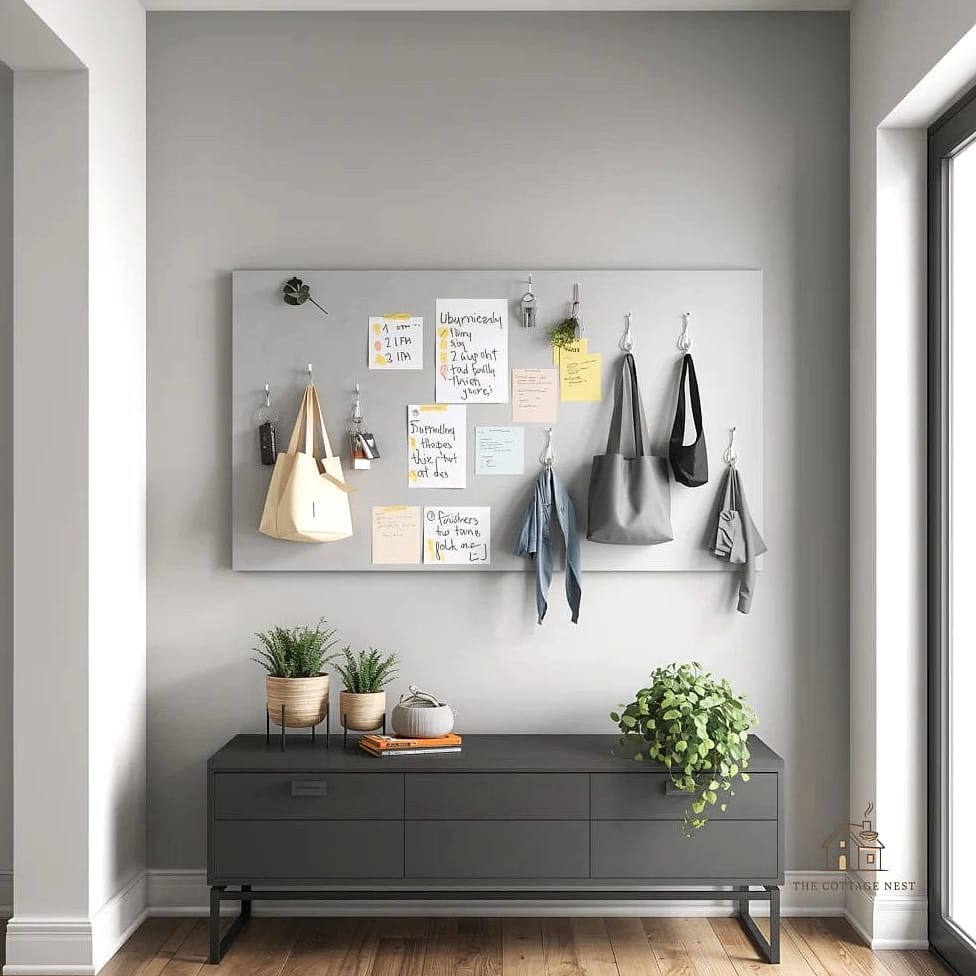 Corkboard and Whiteboard Combo Panel