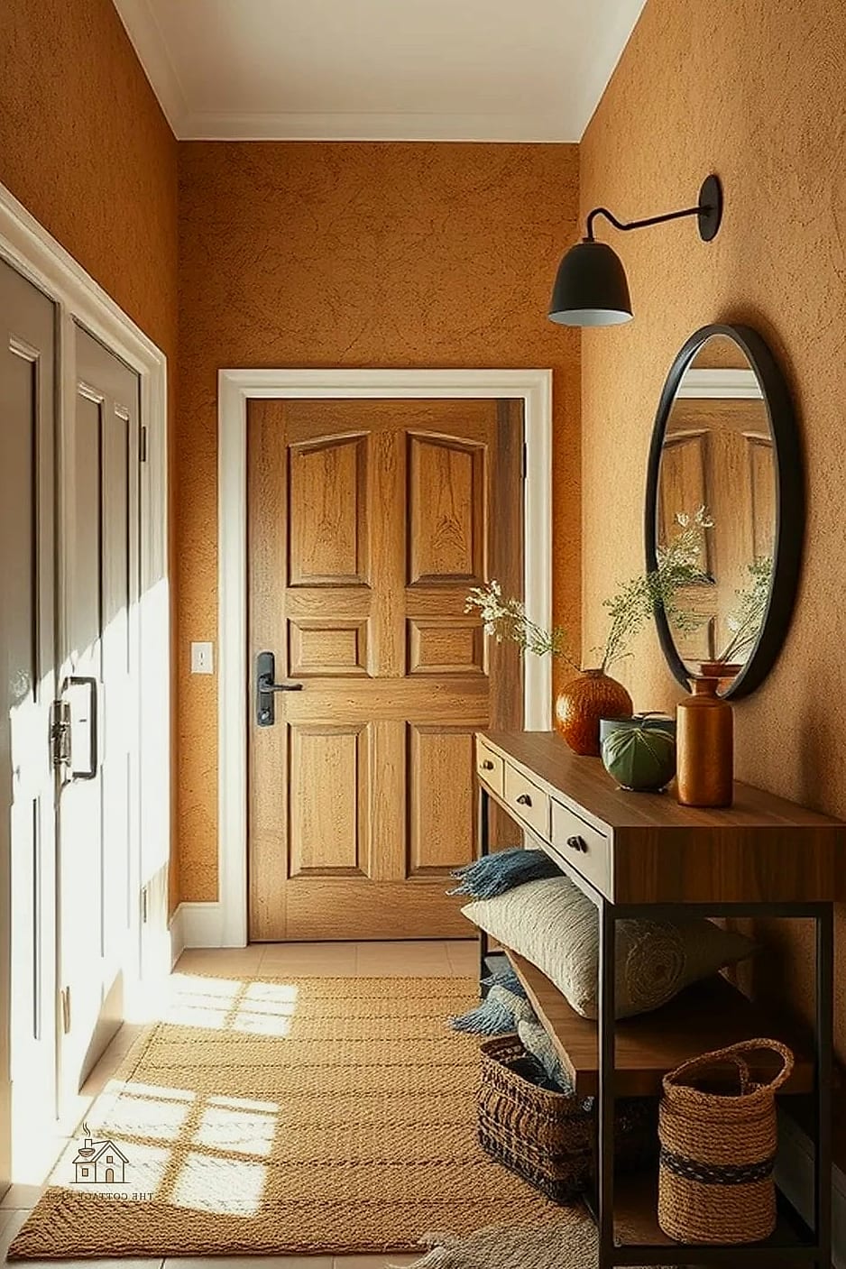 35 Stunning Entryway Accent Wall Ideas You'll Absolutely Love 15 Cork or Fabric Wall Panels
