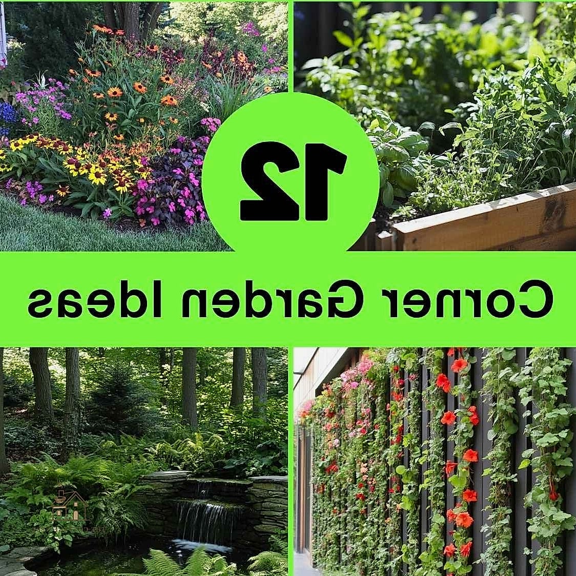 45 Stunning Corner Flower Bed Ideas You'll Absolutely Love 18 Corner Bed with Solar Lighting