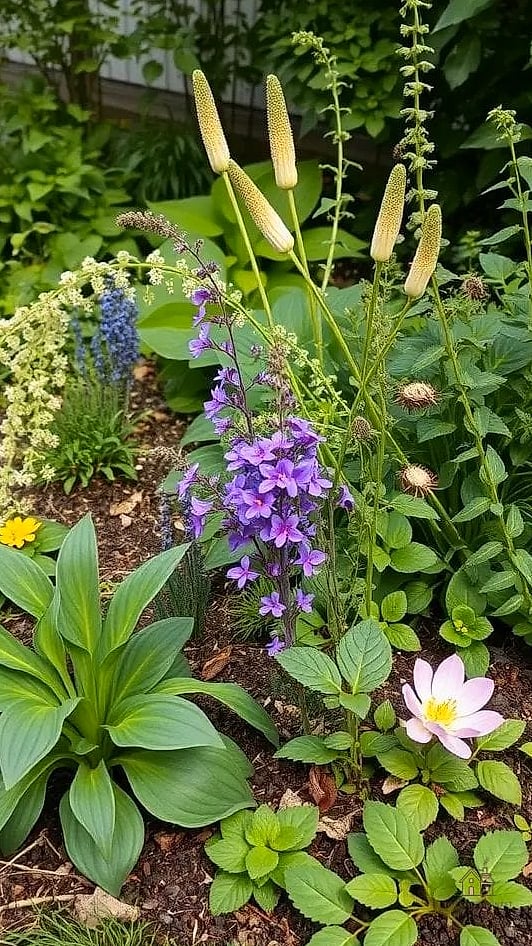 45 Stunning Corner Flower Bed Ideas You'll Absolutely Love 33 Corner Bed with Native Plant Focus