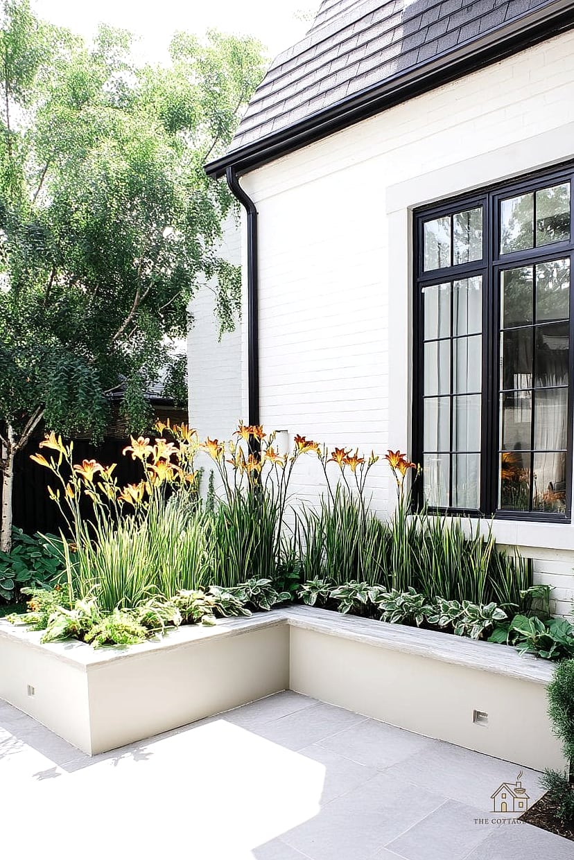 45 Stunning Corner Flower Bed Ideas You'll Absolutely Love 45 Corner Bed with Espaliered Shrubs