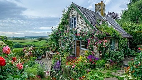 15 Stunning Rock Garden Ideas You'll Absolutely Love 6 Cottage-Style Rock Garden with Wildflowers