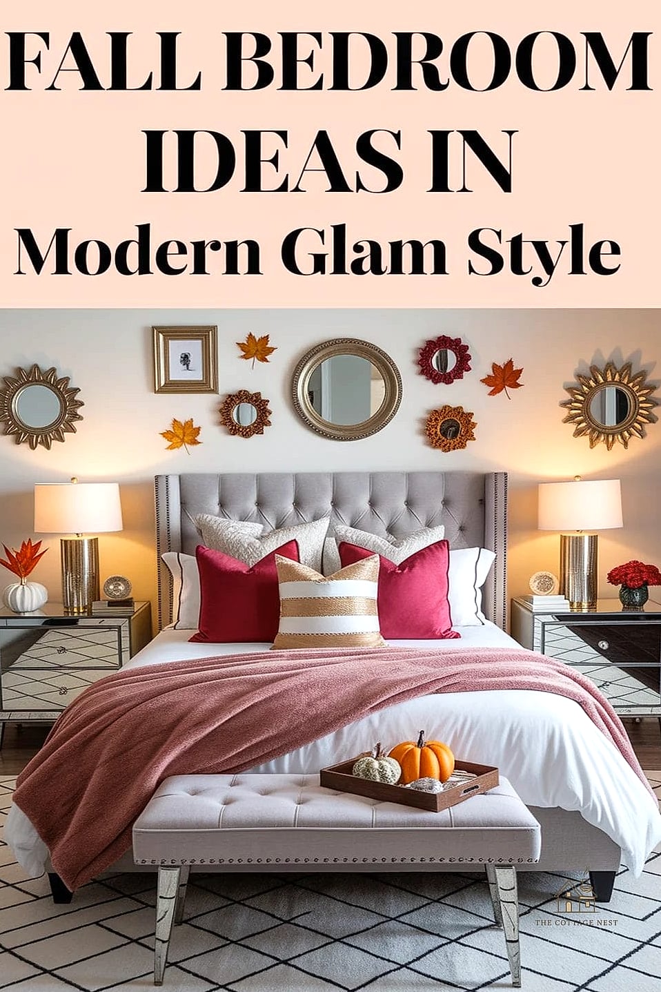 20 Clever Fall Decor Ideas For The Home for Every Style 20 A Cozy Bedroom Layering Refresh