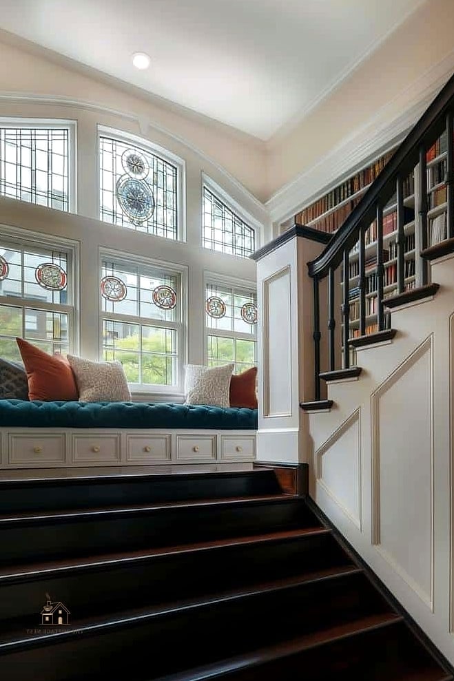 25 Gorgeous Under Stairs Ideas That Are Totally Doable 5 A Cozy Window Seat Nook