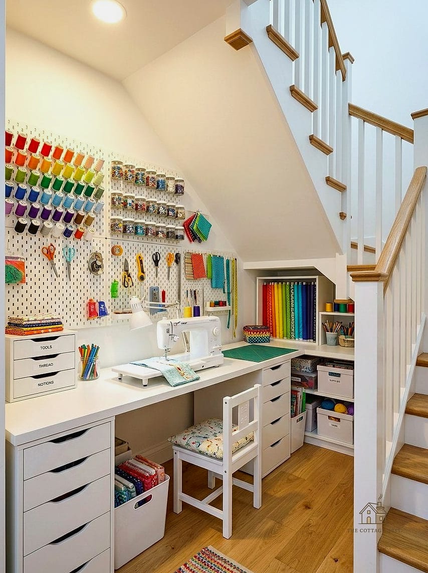 A Craft and Sewing Station